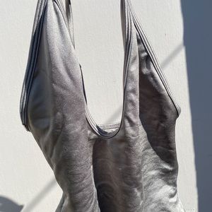 Gooseberry Swimsuit - Grey/Silver - Size Small